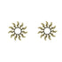 SiaLinda: Breast and body tattoo Anela, self-adhesive, set of 2, black gold, flower pattern